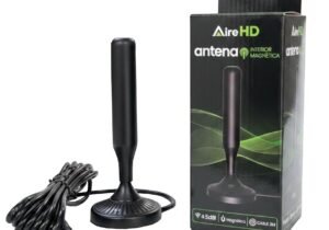 Antena Tv Digital Tda Hd Interior Magnética Airehd 4.5dbi
